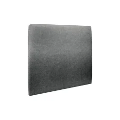 Lit avec tête de lit tapissier tissu et sommier tapissier - Lit en bois massif