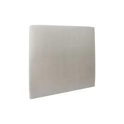 Lit avec tête de lit tapissier velours et sommier kit - Lit en bois massif