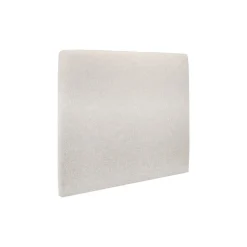 Lit avec tête de lit tapissier tissu et sommier tapissier - Lit en bois massif