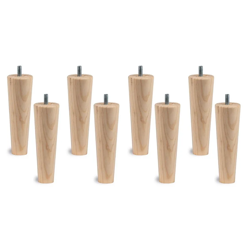 Lit avec tête de lit tapissier tissu et sommier tapissier - Lit en bois massif