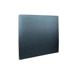 Lit avec tête de lit tapissier bouclette et sommier kit - Lit en bois massif