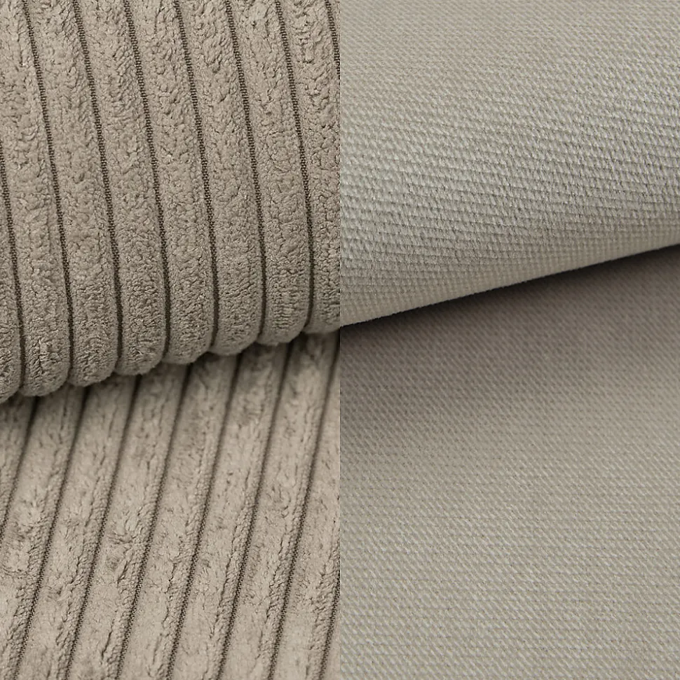 Lit Boxspring ALORIA 160X200 CM POSO 02 + PAROS 02, Beige, Lit avec matelas et rangement