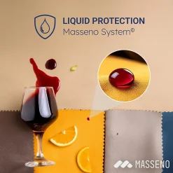 Lit Boxspring AREZI 140X200 CM SORO 90, Gris, Lit avec matelas et rangement