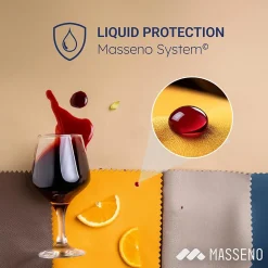 Lit Boxspring VARELI 140X200 CM SORO 97, Graphite, Lit avec matelas et rangement