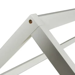 Lit cabane Kiwi 90x190 avec sommier et matelas /Blanc