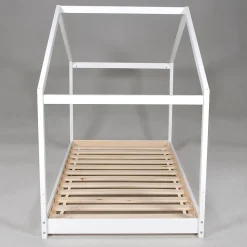 Lit cabane KOALA 90x190 + 1 sommier / Blanc