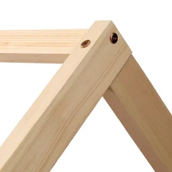 Lit cabane pour enfant 190x90cm en bois MARCEAU - HAPPY GARDEN