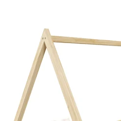 Lit cabane SILA 90 x 190 cm, en pin massif naturel