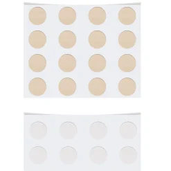 Lit cabane 90x190 cm - Lit mi-hauteur avec protection antichute et 2 tiroirs - Bois massif - Sans Matelas - Blanc