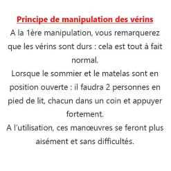 Lit coffre 1 place 90x190cm couleur Blanc avec sommier MARO