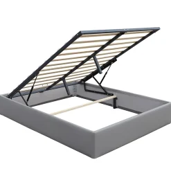 Lit coffre - 120x190 cm - montage rapide - confort optimal - - design moderne