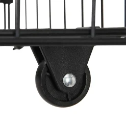 Lit coffre 140x190 cm - Lit coffre hydraulique avec 2 tiroirs et sommier à lattes - Capitonné Velours - Sans Matelas - Beige