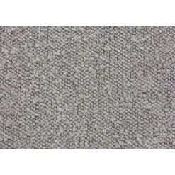 Lit coffre 160x200cm avec tête de lit lignes Bouclette Gris - Hauteur totale : 39cm