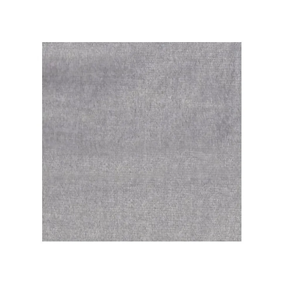 Lit continental Baltimore 187, Double, Gris, Tissu, Disponible