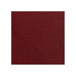 Lit continental Baltimore 154, Double, Rouge, Tissu, Disponible