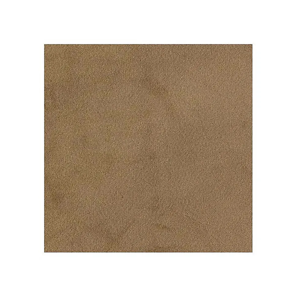 Lit continental Baltimore 135, Unique, Brun clair, Tissu, Disponible