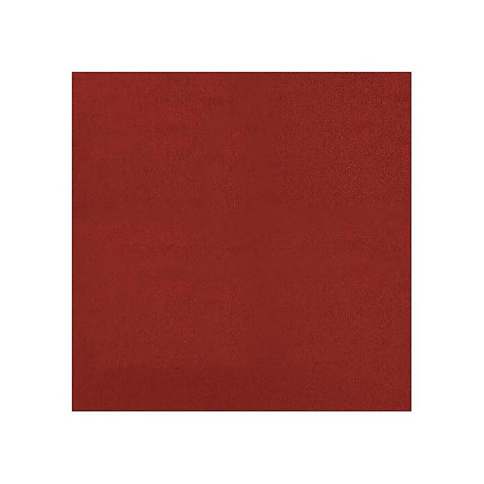 Lit continental Baltimore 133, Double, Rouge, Tissu, Disponible