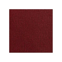 Lit continental Baltimore 179, Unique, Rouge, Tissu, Disponible