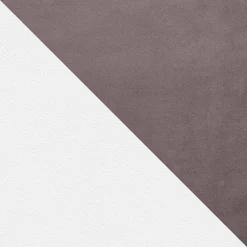 Lit continental Baltimore 171, Unique, Pourpre, Faux cuir, Disponible