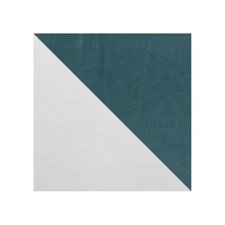 Lit continental Baltimore 165, Unique, Turquoise, Faux cuir