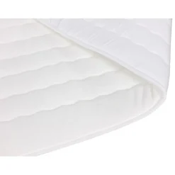 Lit continental Comfivo 225, Double, Gris, Tissu, Disponible