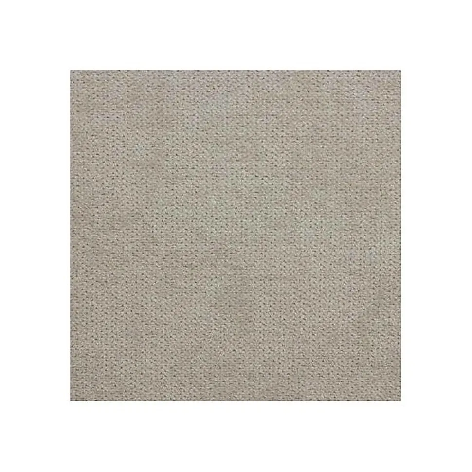 Lit continental Memphis 115, Double, Brun clair, Tissu, Disponible