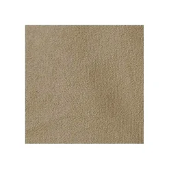 Lit continental Pomona 115, Double, Brun clair, Tissu, Disponible