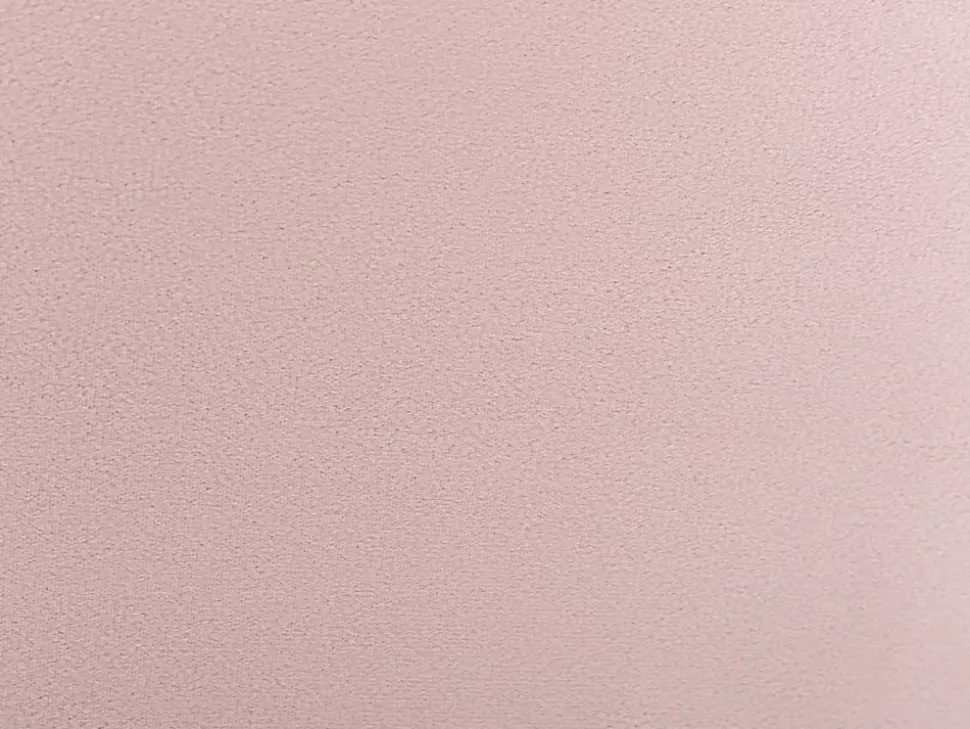 Lit coquillage 140 x 190 cm - Velours - Rose - LIVAYA