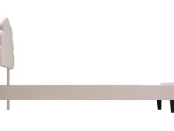 Lit coquillage en velours 