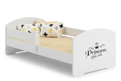 Lit d'enfant LUK avec balustrade 140x70 Princesse
