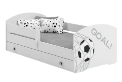 Lit d'enfant LUK avec tiroir et tringle 140x70 GOL