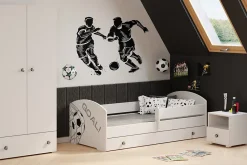 Lit d'enfant LUK avec tiroir et tringle 140x70 GOL