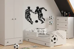 Lit d'enfant LUK avec tiroir et tringle 140x70 GOL