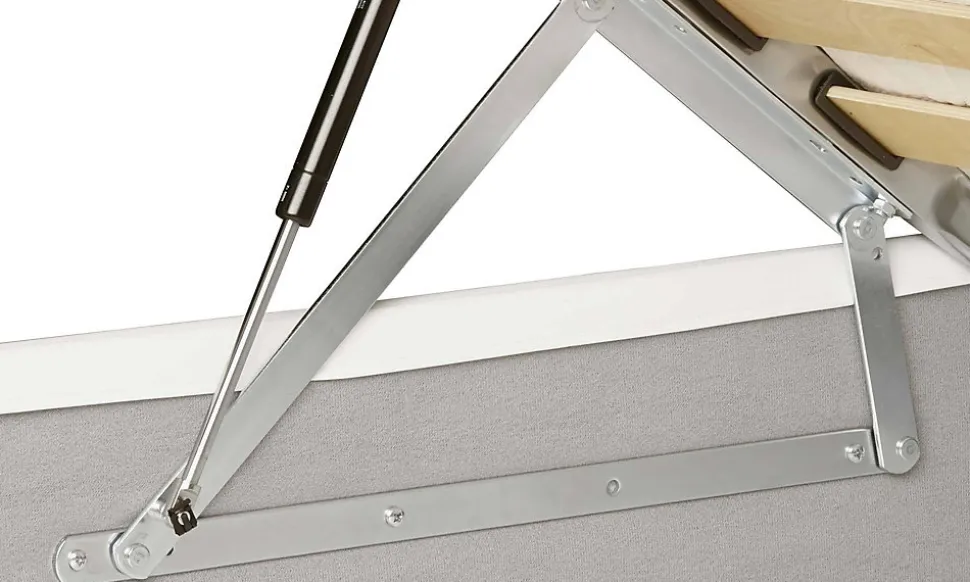 Lit double Arry, lit coffre en éco-cuir, ouverture frontale, matelas 140x200 cm inclus, 100% Made in Italy, Blanc