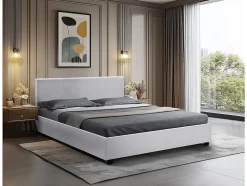 Lit double avec coffre 