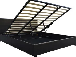 Lit double avec coffre 