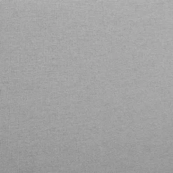 Lit double BELARTI 140 x 190 cm rembourré, revêtement en tissu - Gris clair