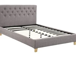 Lit "Emmy" 160 x 200 cm Taupe