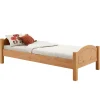 Lit en pin FLIMS, 90 x 200 cm, lasuré couleur hêtre