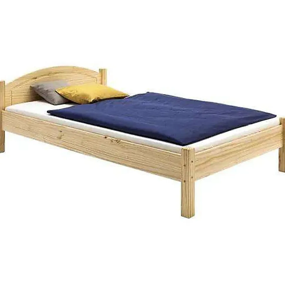 Lit en pin MARIE, 100 x 200 cm, vernis naturel
