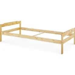 Lit en pin MORITZ, 90 x 200 cm, vernis naturel