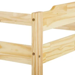 Lit en pin MORITZ, 90 x 200 cm, vernis naturel