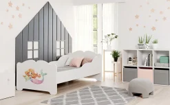 Lit enfant ANNA avec matelas 160x80 Mermaid