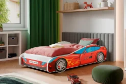 Lit enfant auto 4x4 140x70 multicolour