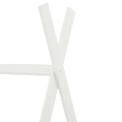 Lit enfant tipi ELIN, 90 x 190 cm en pin massif lasuré blanc