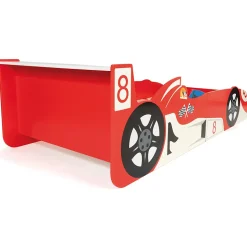 Lit enfant voiture formule 1 TEDDI 70 x 140 CM rouge