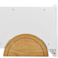 Lit enfant 90x200 cm - Lit Voiture Thématique avec Roulettes Pour enfant - Blanc