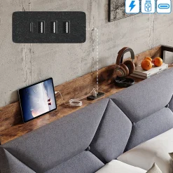 Lit Ergonomique, 140x200, Avec Rangement