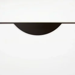 Lit fonctionnel SABRINA 90x190 cm, en pin massif lasuré blanc