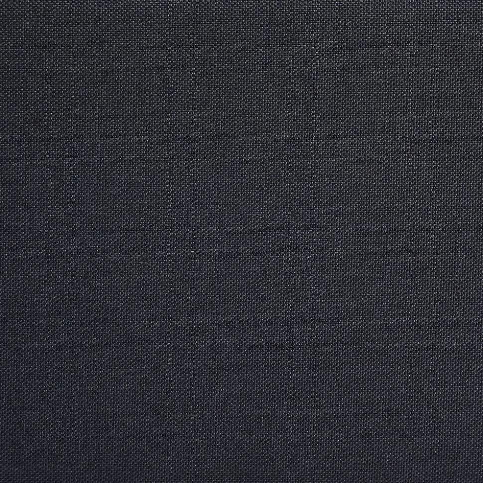 Lit futon simple NIZZA, 90 x 190 cm, avec sommier, revêtement en tissu noir